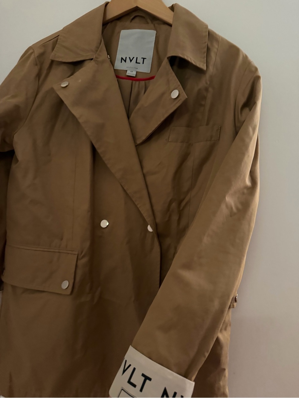 NVLT double breasted / spring trench coat 🧥